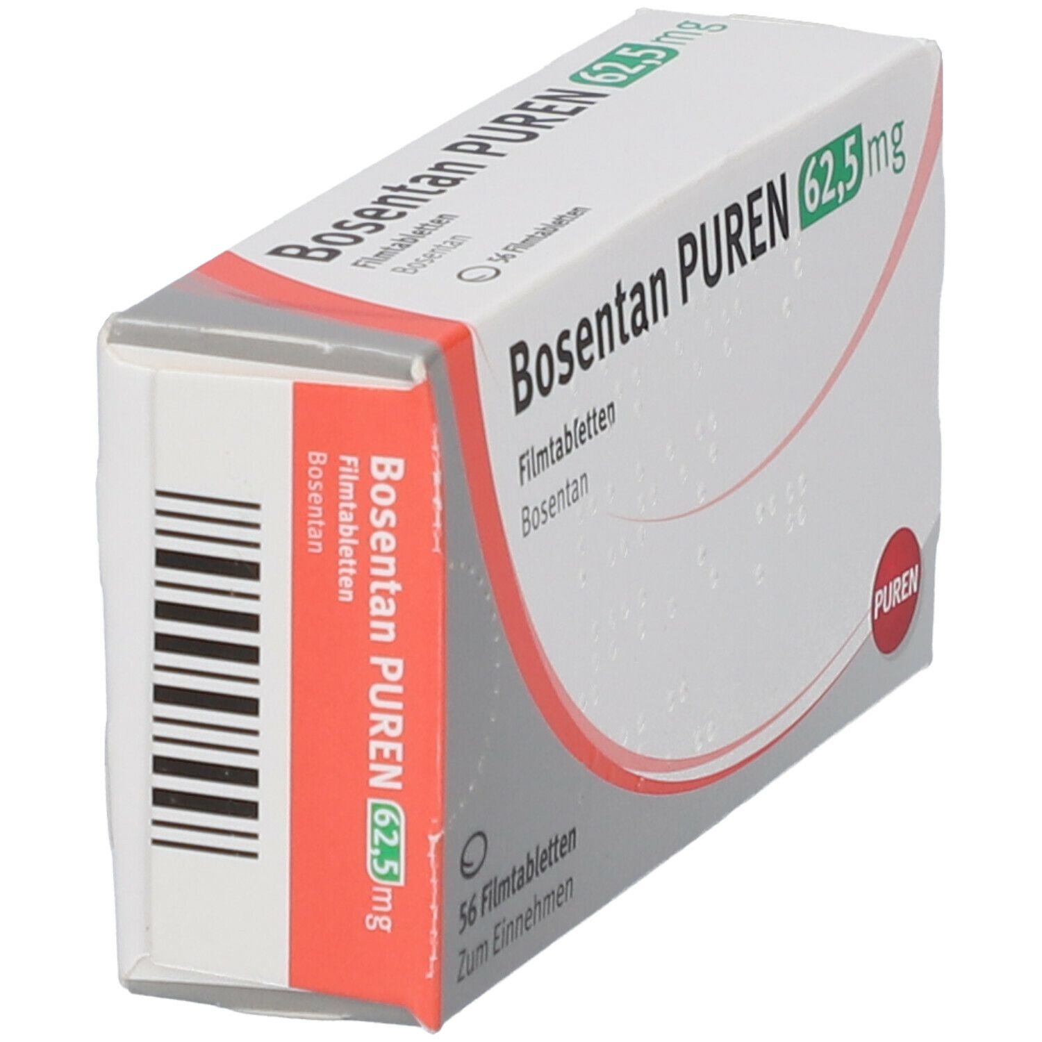 Bosentan Puren 62,5 mg Filmtabletten 56 St