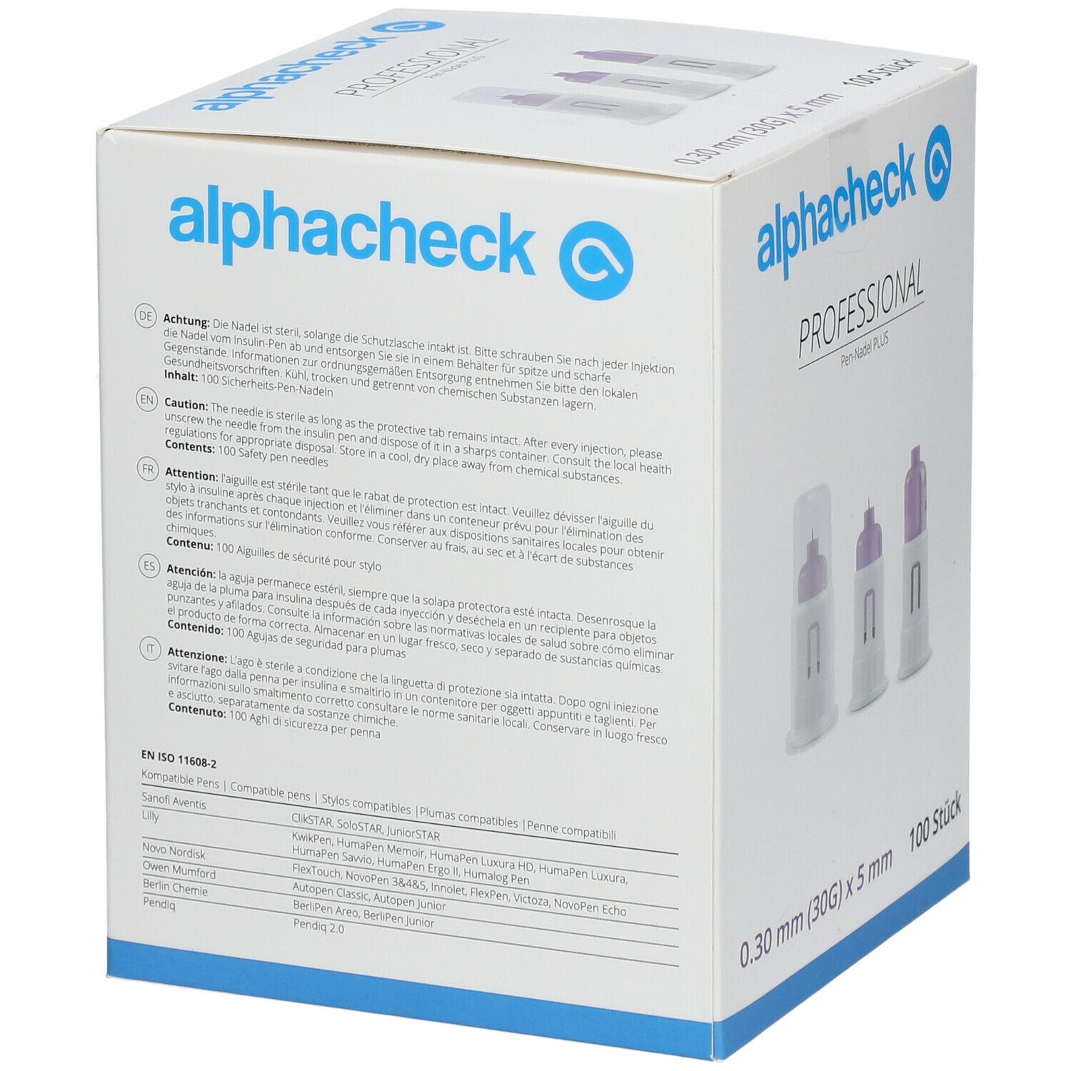 alphacheck Professional Injektionsnadeln