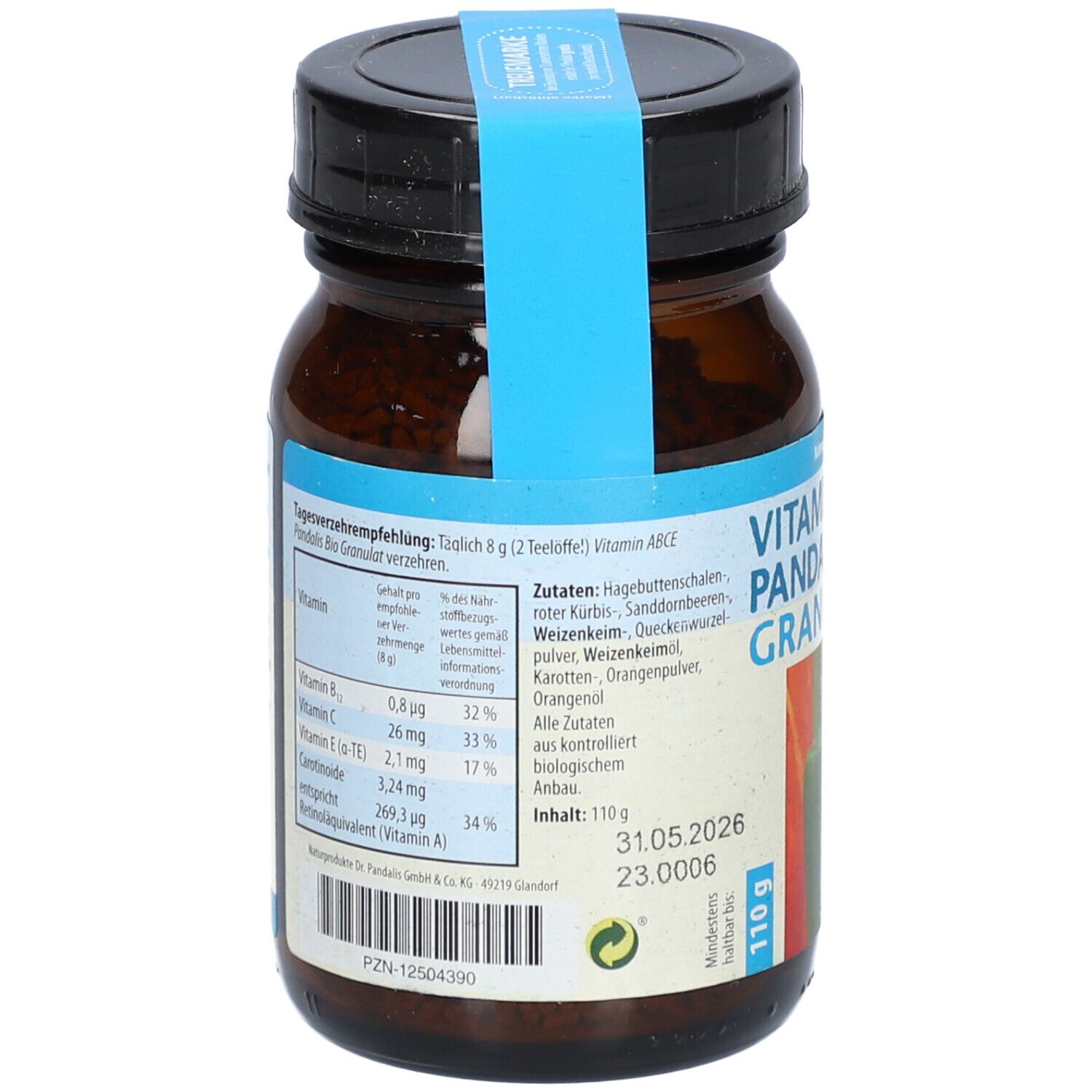 Vitamin Abce Pandalis Bio Granulat 110 g