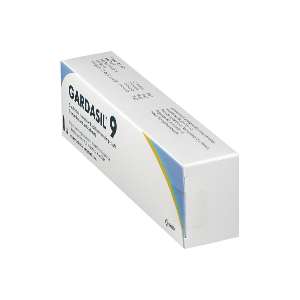 Gardasil 9 Inj.-Sus.i.e.Fertigspritze 1 St Fertigspritzen