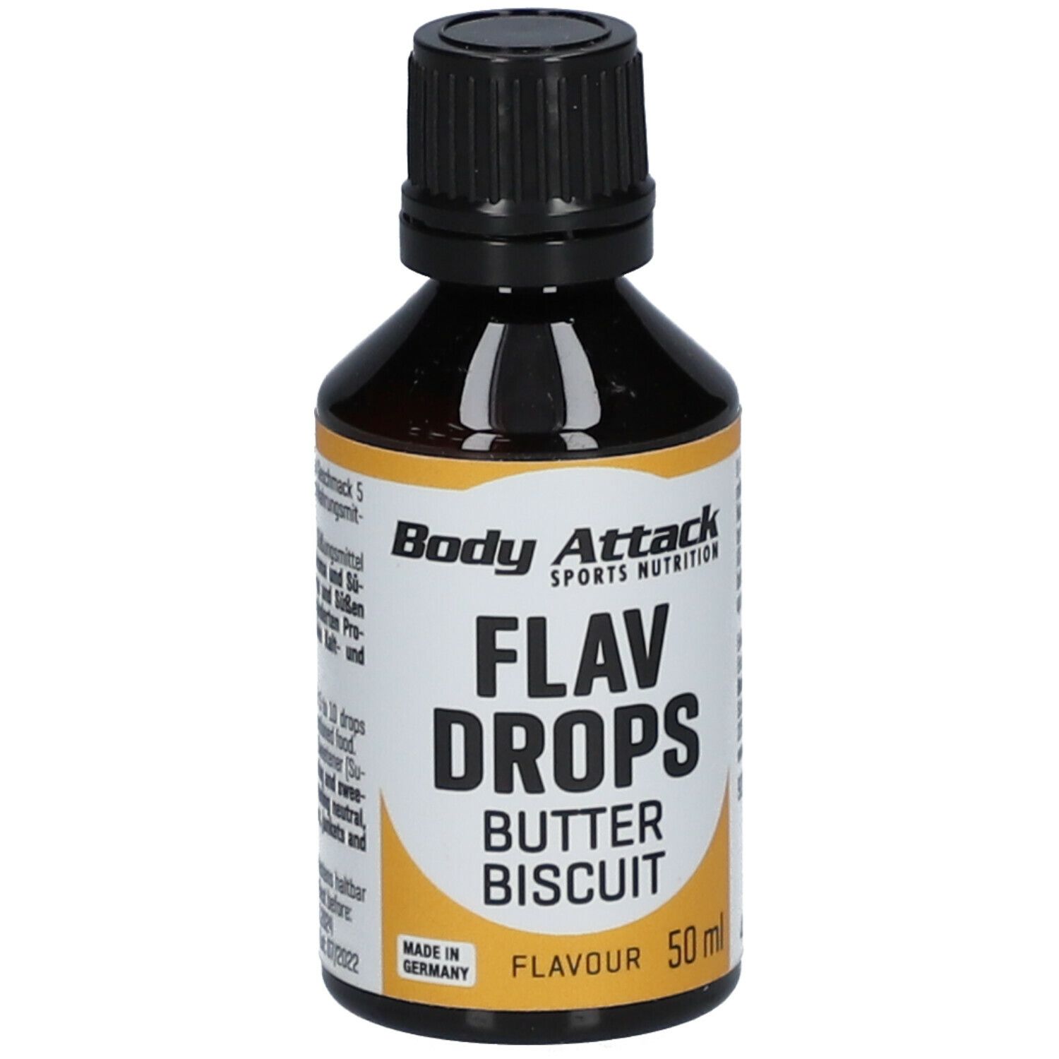 Body Attack Flav Drops Butter Biscuit