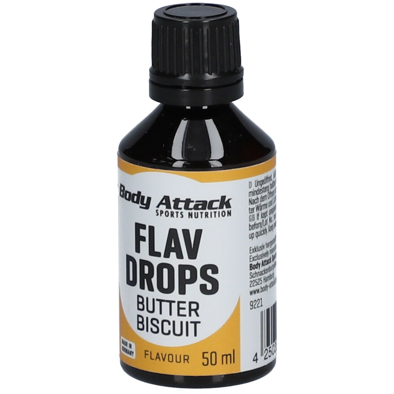 Body Attack Flav Drops Butter Biscuit