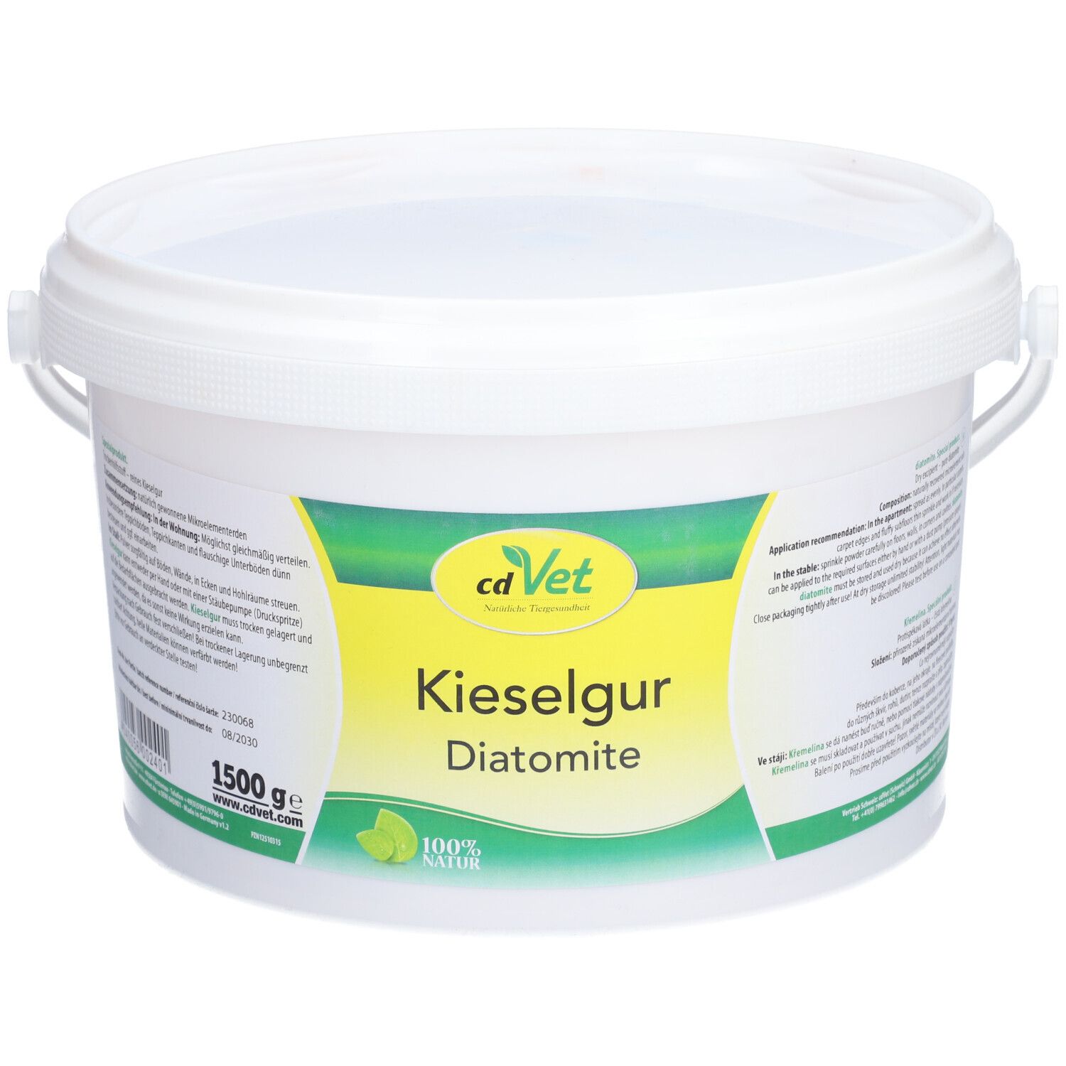 Kieselgur Pulver vet. 1,5 kg