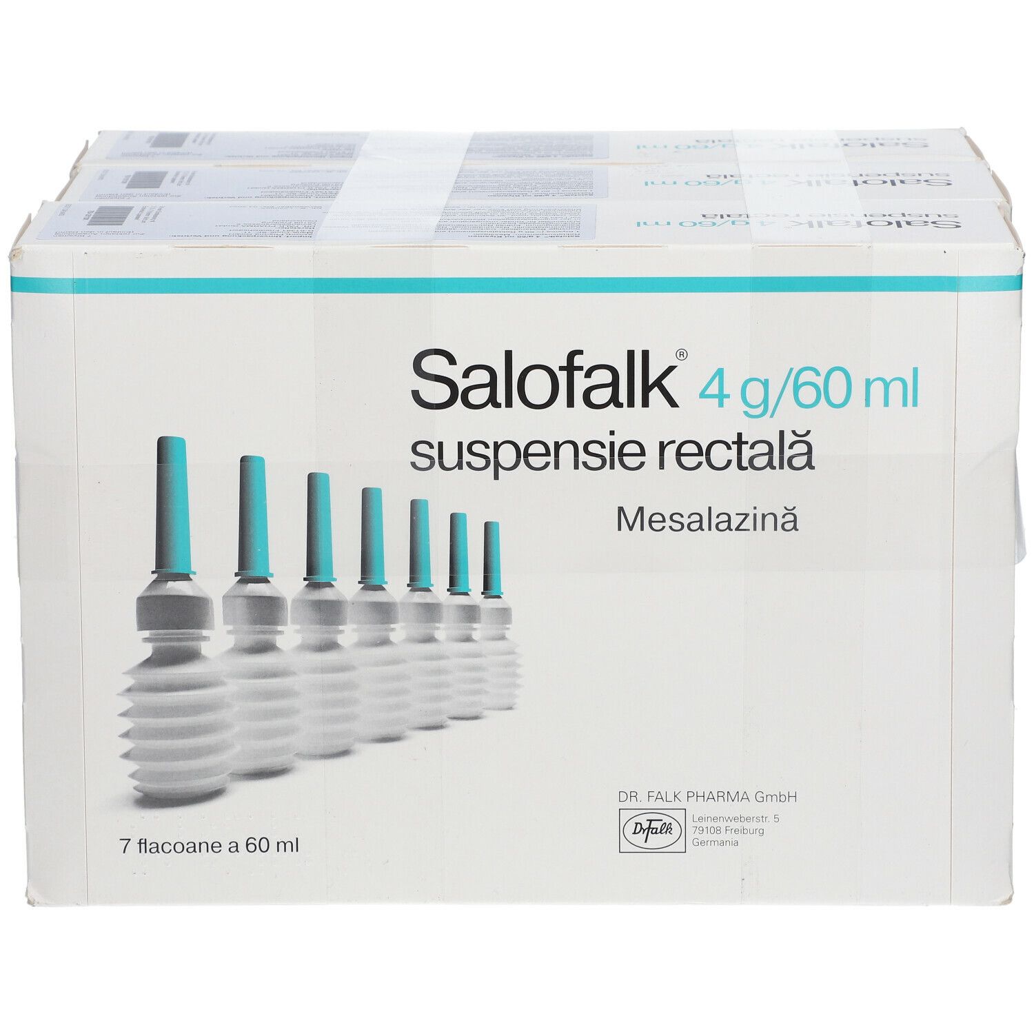 SALOFALK 4 g/60 ml Klysmen Rektalsuspension