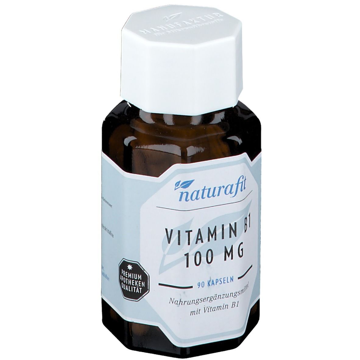 naturafit Vitamin B1 100 mg Kapseln
