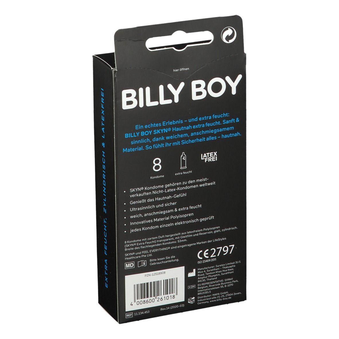 BILLY BOY Skyn hautnah extra feucht