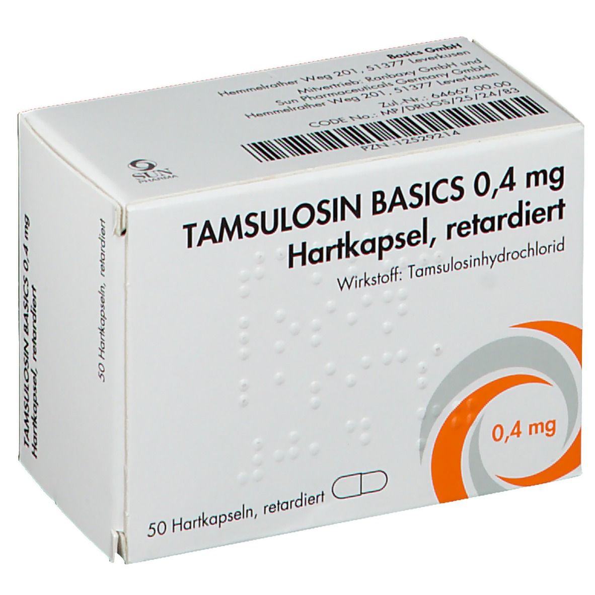 TAMSULOSIN BASICS 0,4 mg
