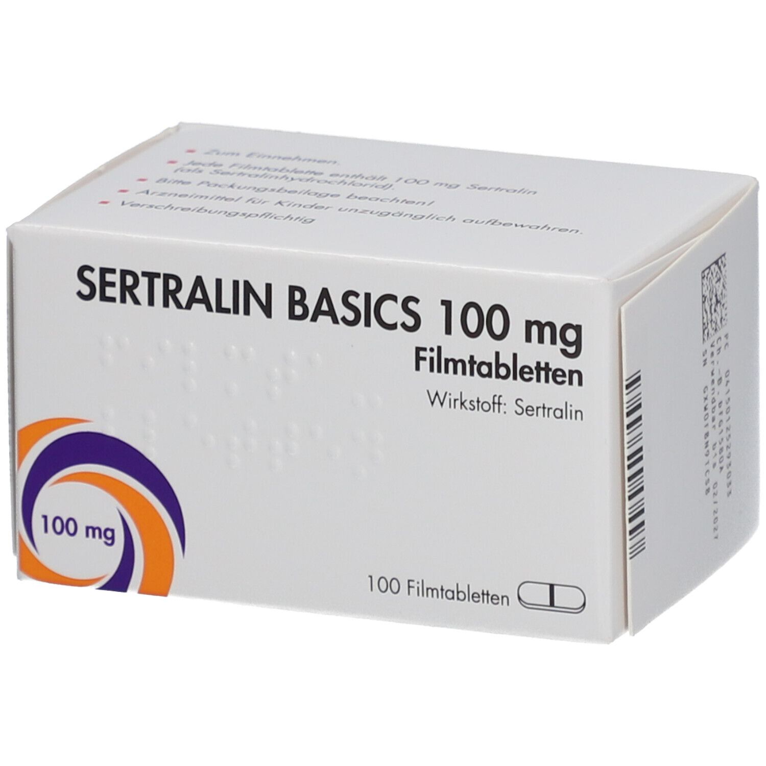 SERTRALIN BASICS 100 mg Filmtabletten