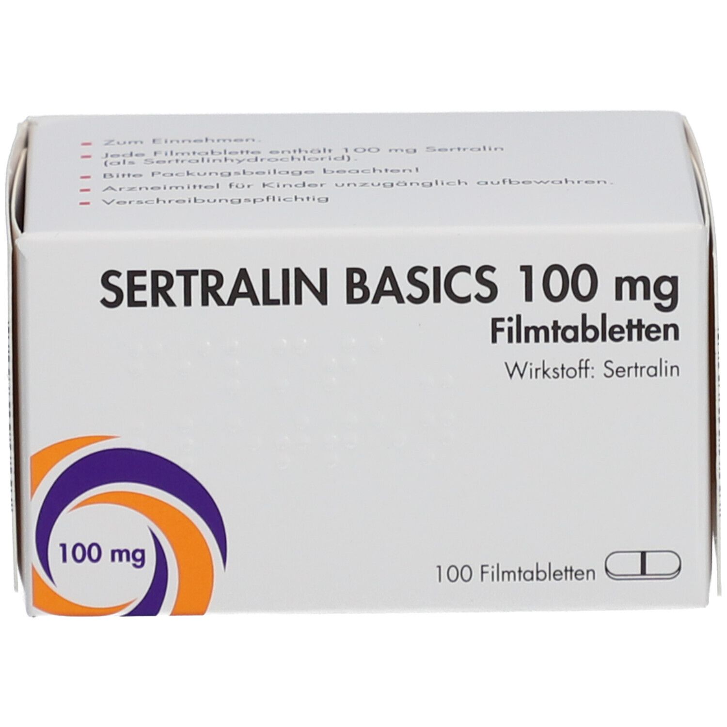SERTRALIN BASICS 100 mg Filmtabletten