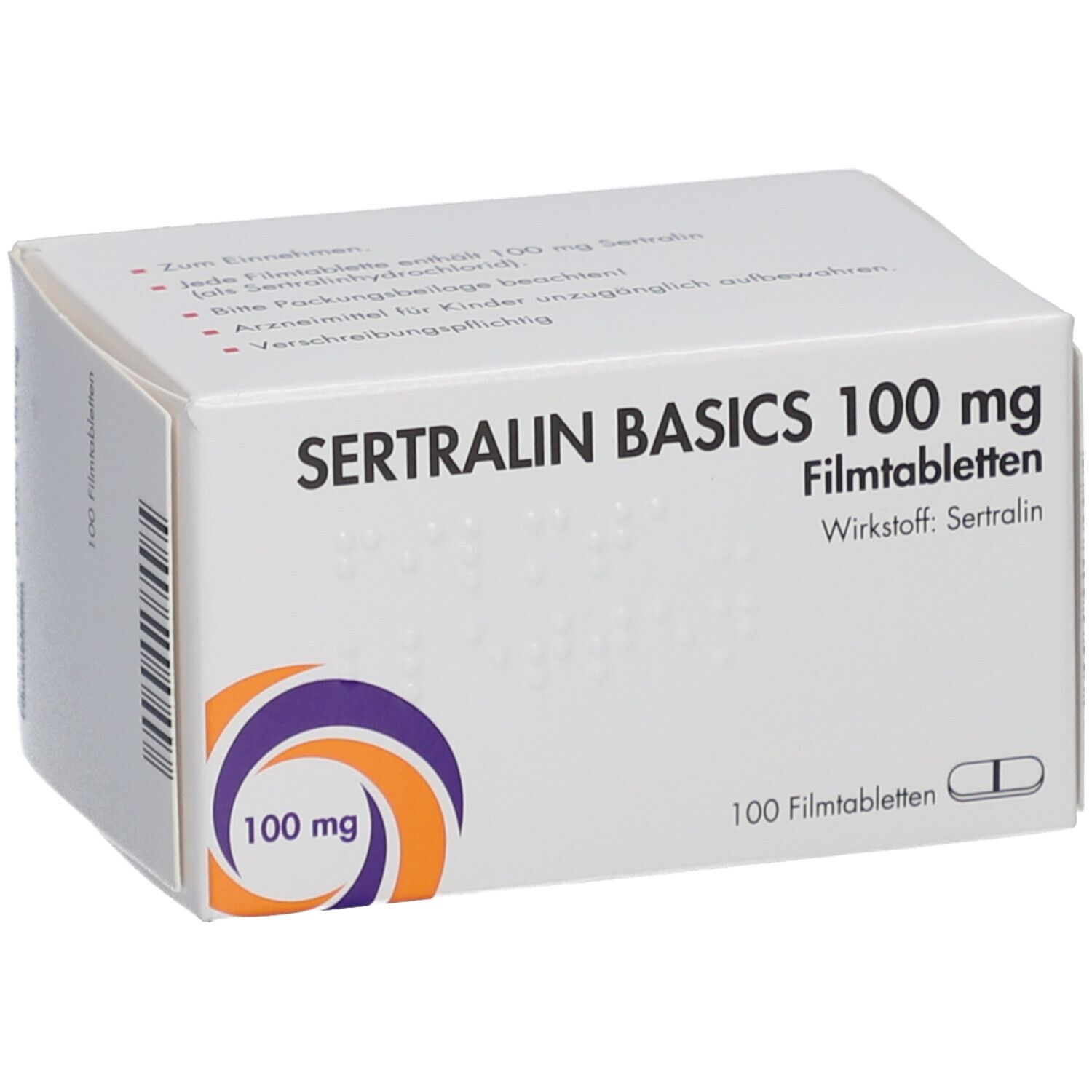 SERTRALIN BASICS 100 mg Filmtabletten