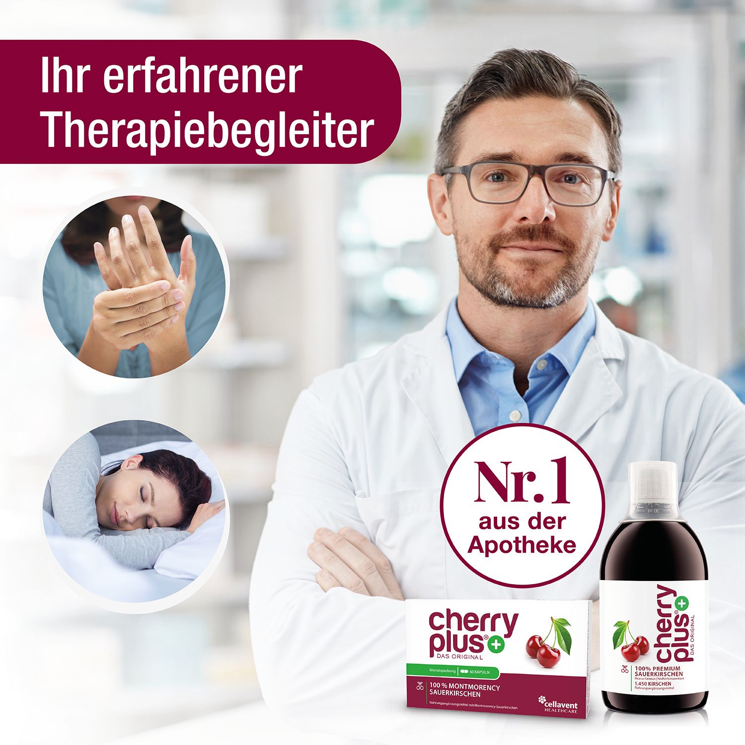 CHERRY PLUS® - Montmorency-Sauerkirsch-Konzentrat