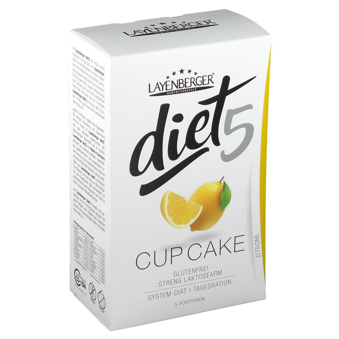 LAYENBERGER® diet5 Cup Cake Zitrone