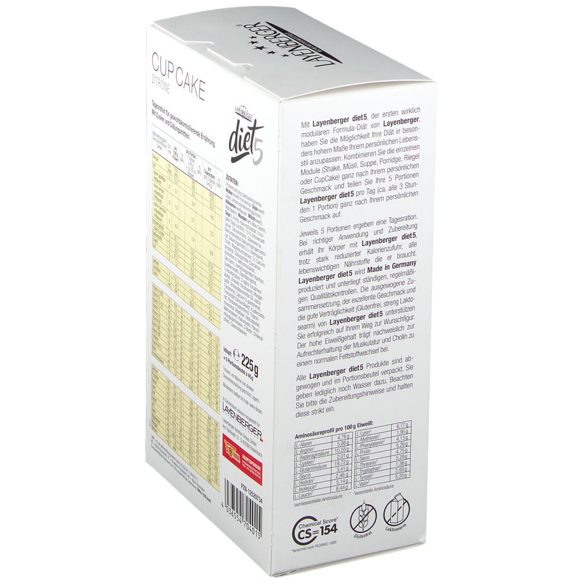 LAYENBERGER® diet5 Cup Cake Zitrone