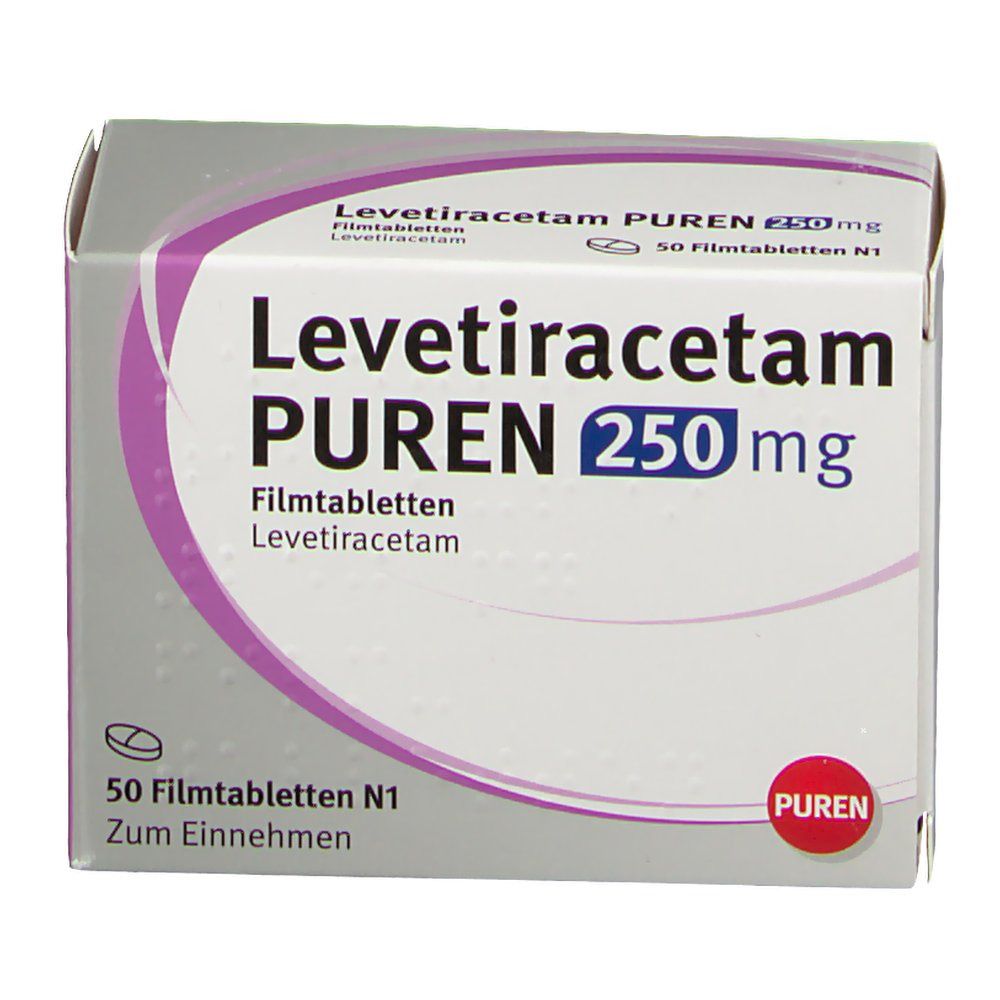 Levetiracetam PUREN 250 mg