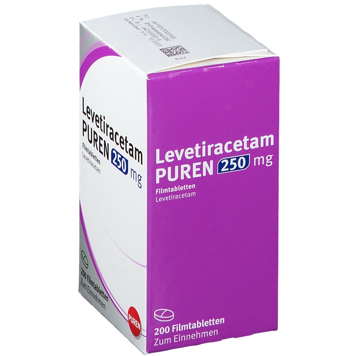 Levetiracetam PUREN 250 mg