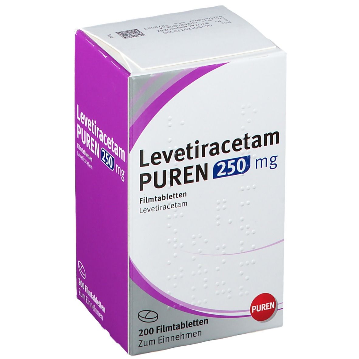 Levetiracetam PUREN 250 mg