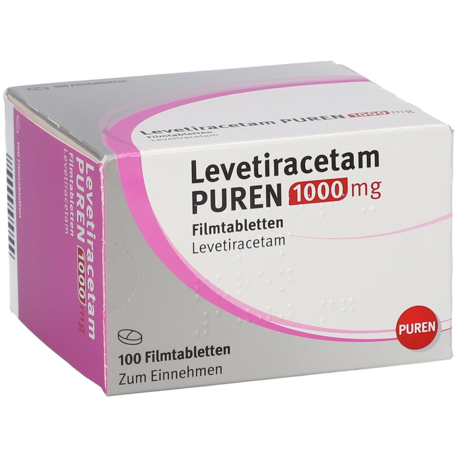 Levetiracetam PUREN 1000 mg