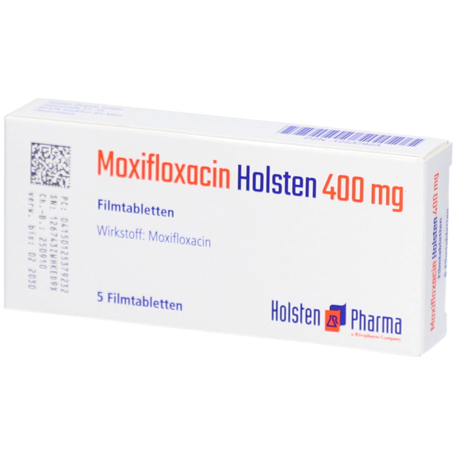 Moxifloxacin Holsten 400 mg