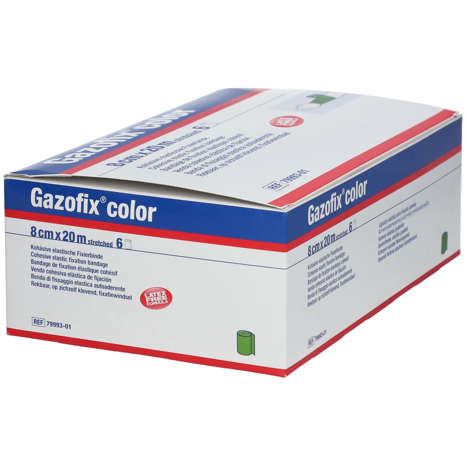 Gazofix® color 8 cm x 20 m grün