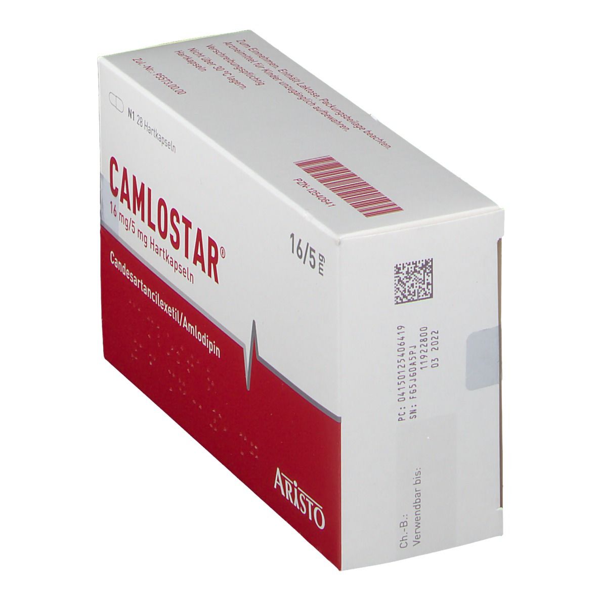 CAMLOSTAR® 16 mg/5 mg