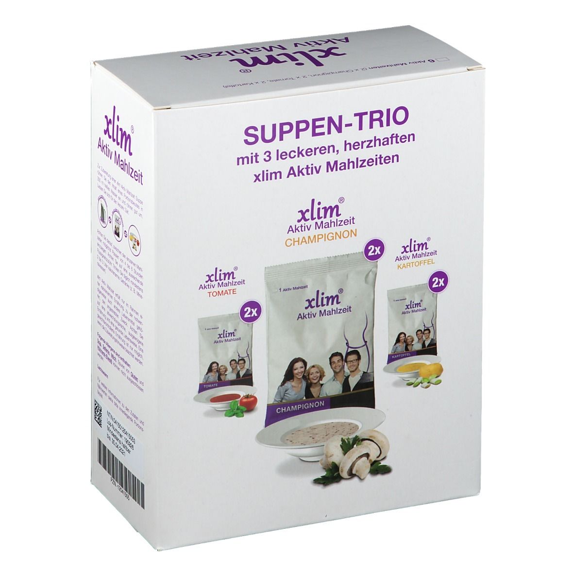 xlim® Aktiv Mahlzeit Suppen-Trio