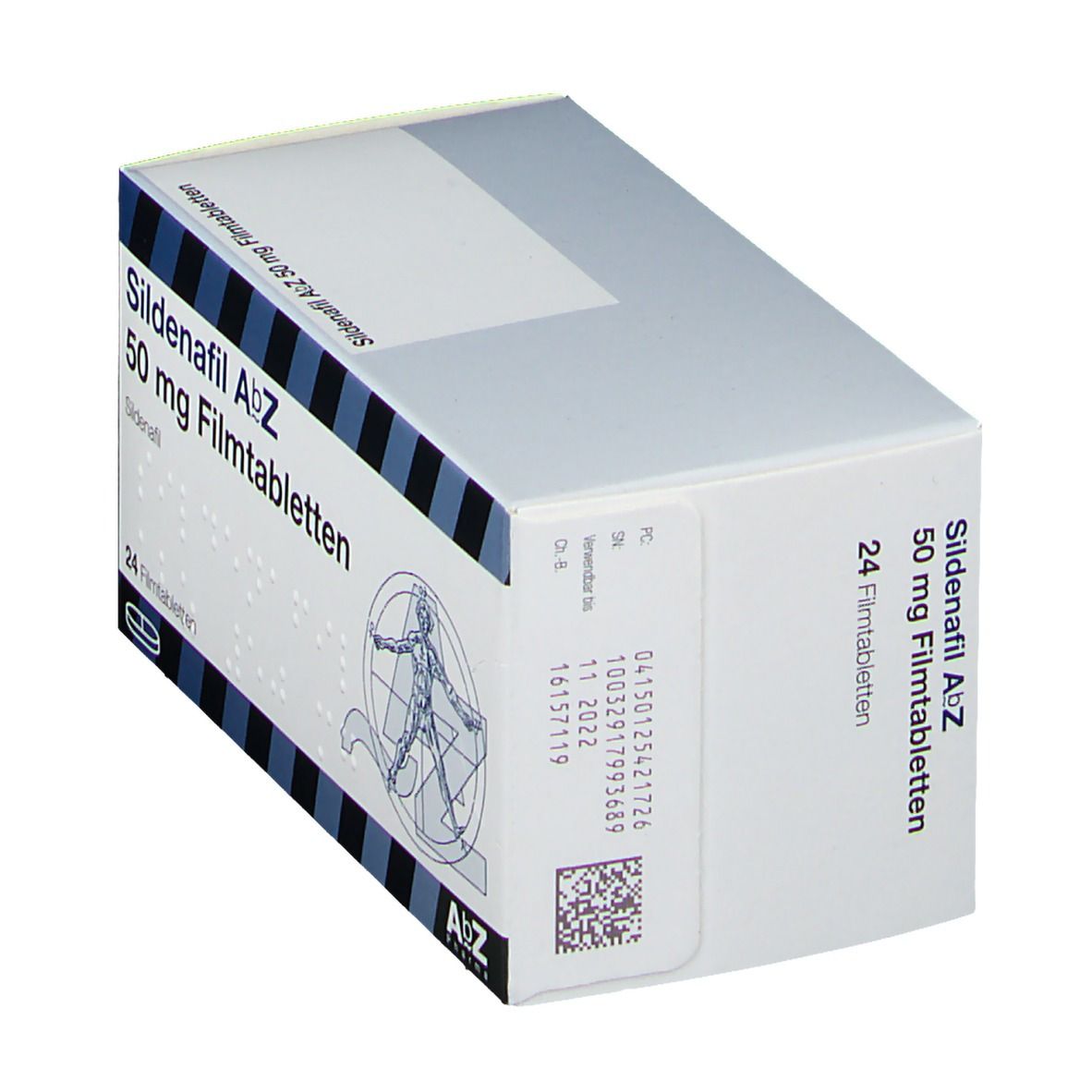 Sildenafil Zentiva 50 mg Filmtabletten 24 St