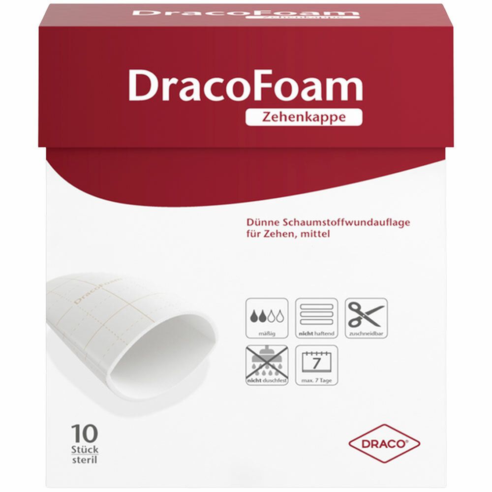 DracoFoam Zehenkappe bis 5,6 cm