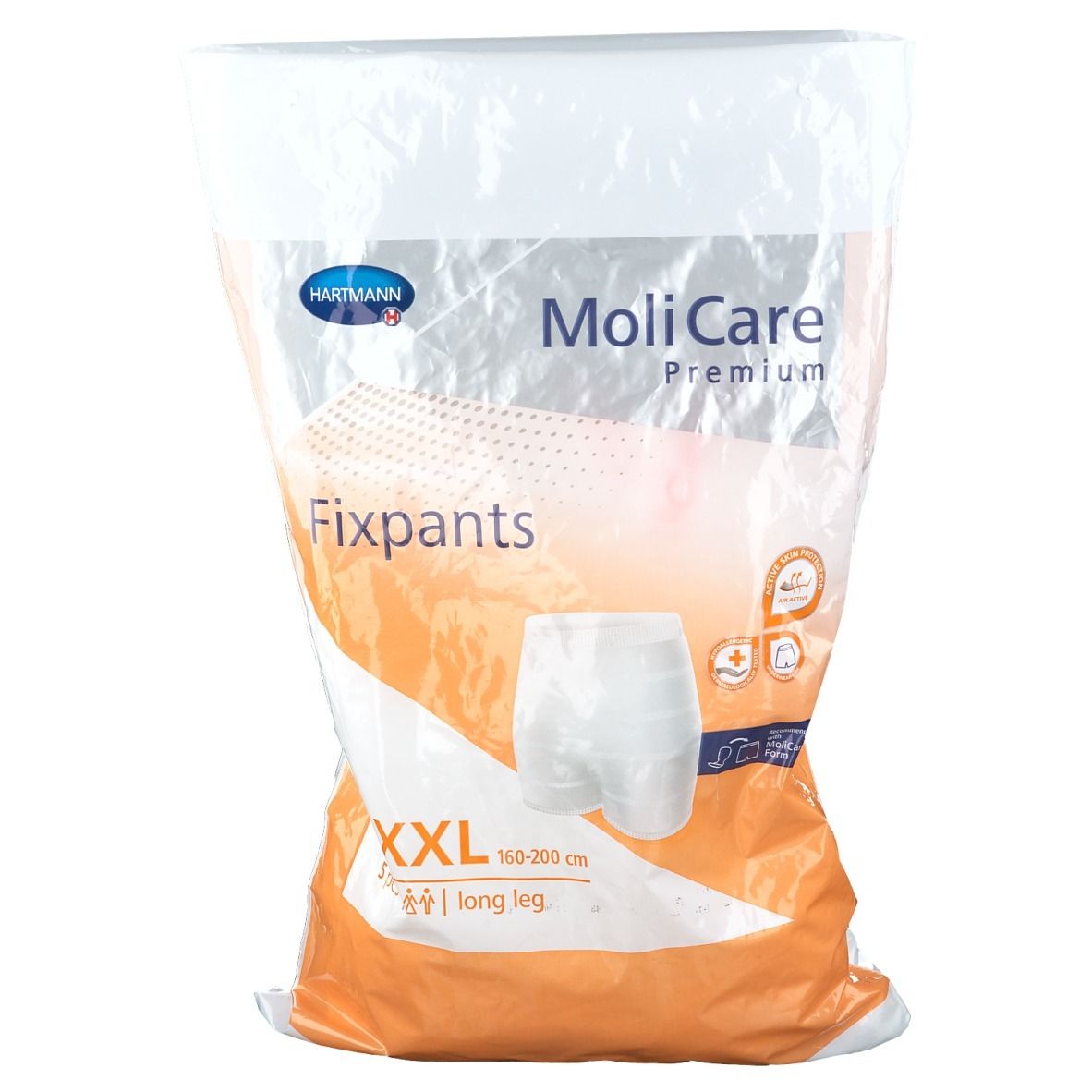 Delivery service from Germany - MOLICARE Premium Fixpants Long Leg Gr.XL, 5  pcs