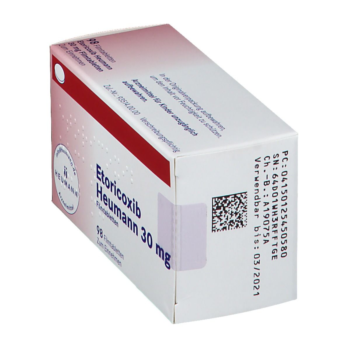 Etoricoxib Heumann 30 mg Filmtabletten 98 St