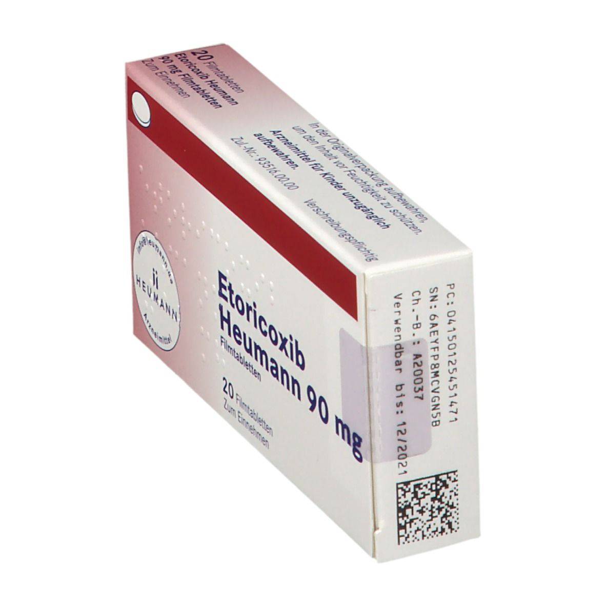 Etoricoxib Heumann 90 mg Filmtabletten 20 St