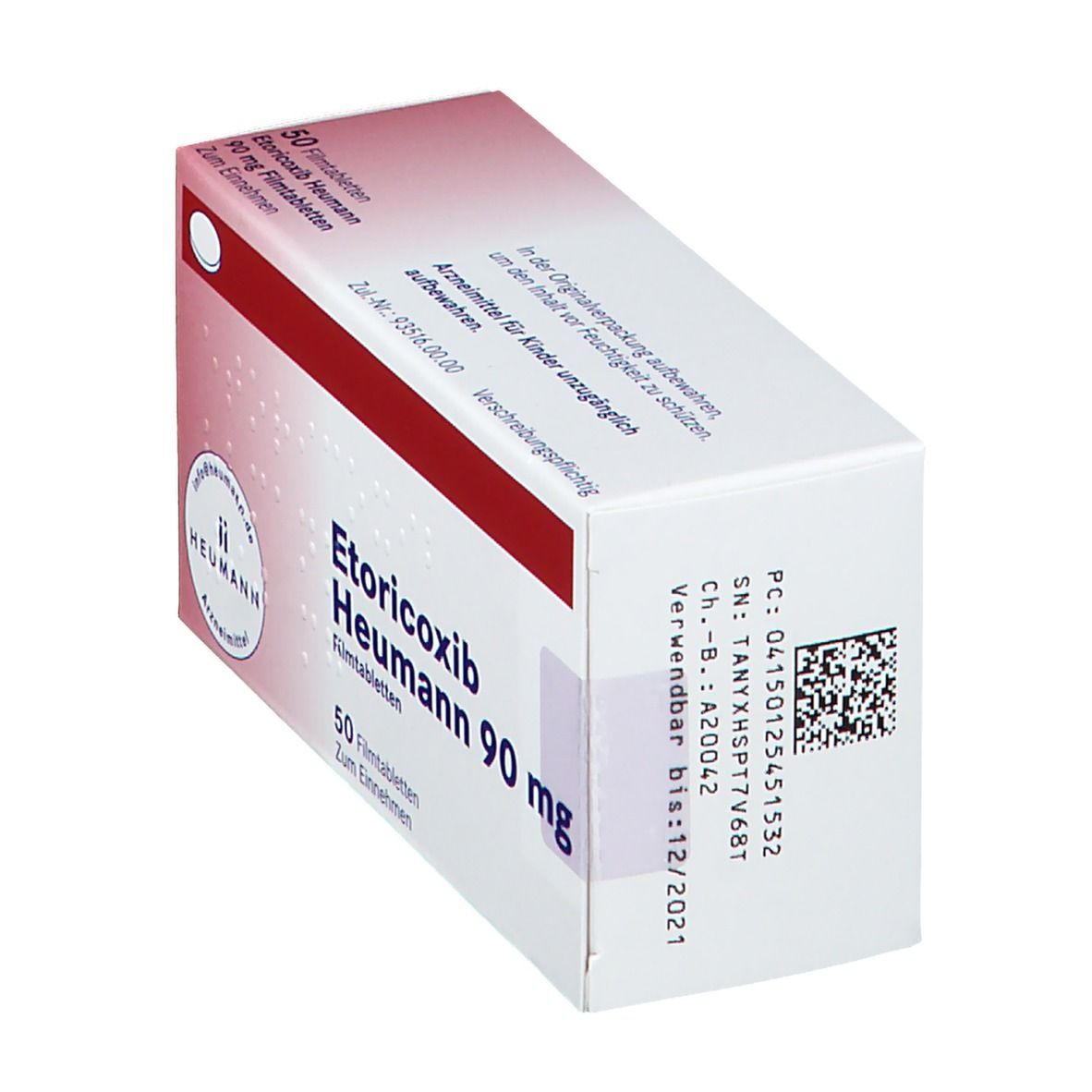 Etoricoxib Heumann 90 mg Filmtabletten 50 St