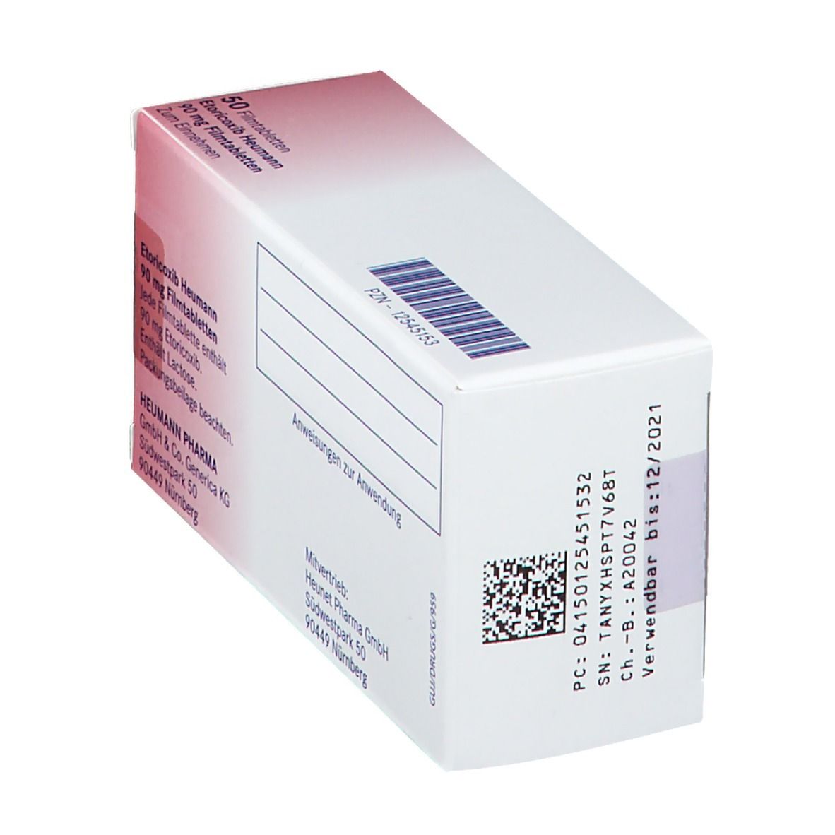 Etoricoxib Heumann 90 mg