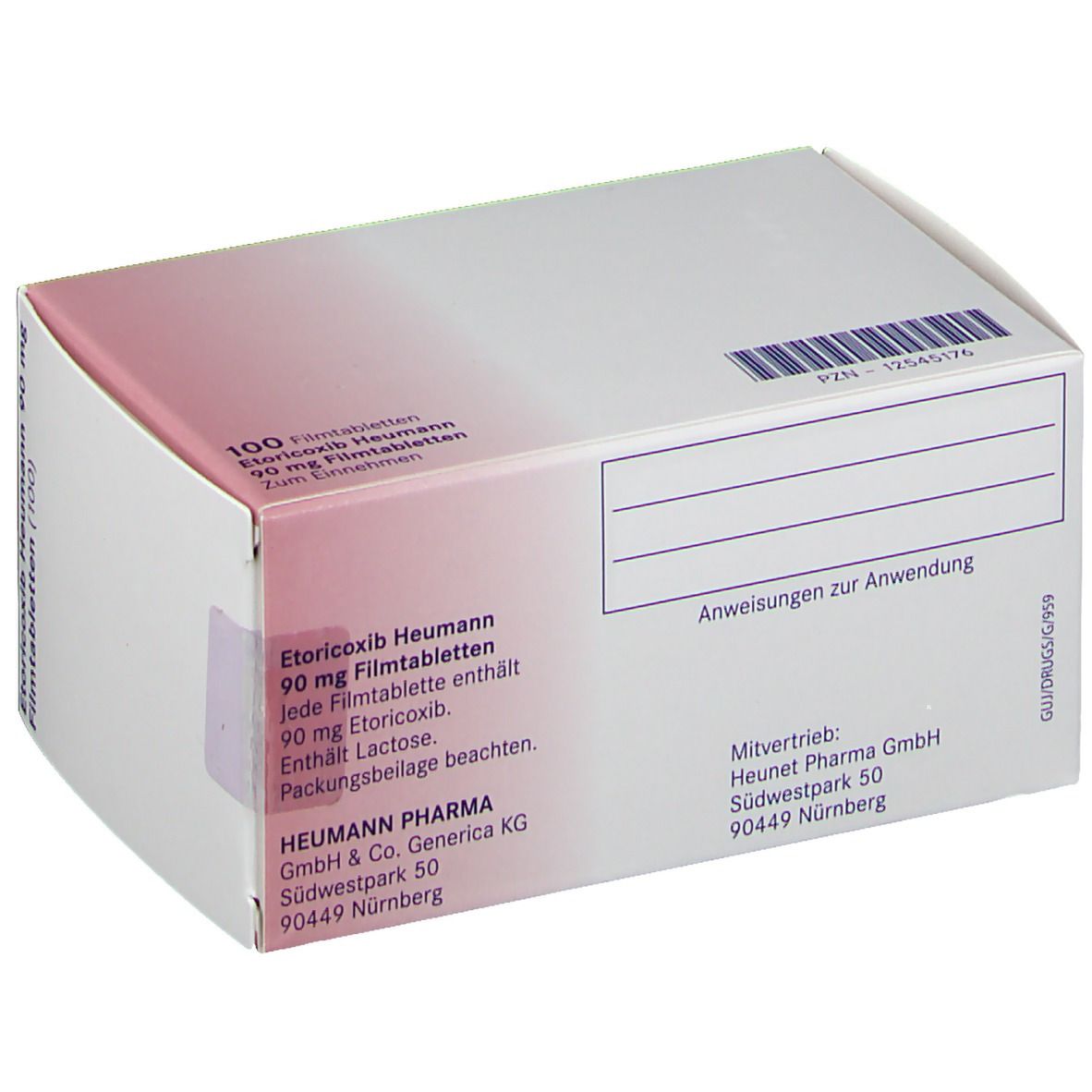 Etoricoxib Heumann 90 mg