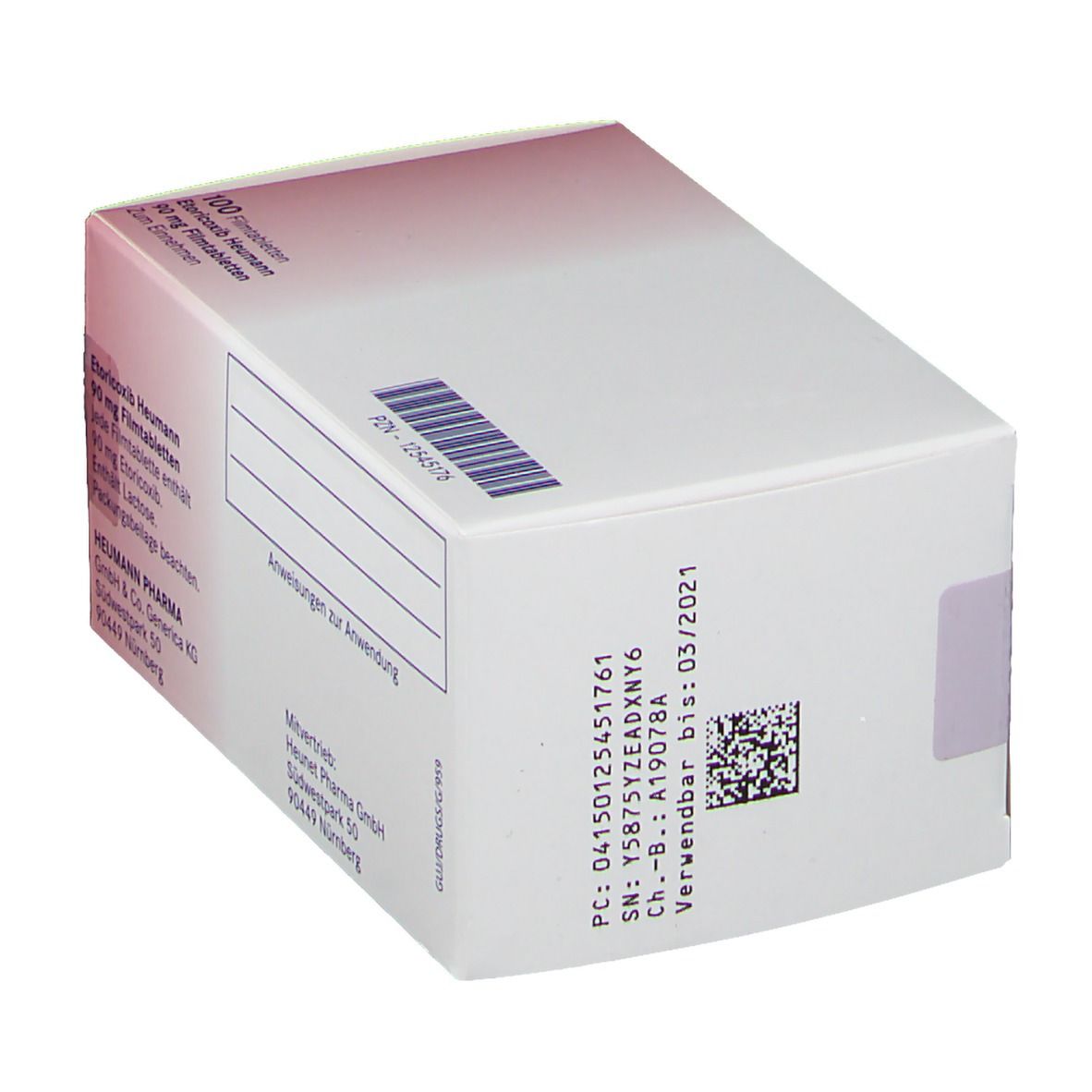 Etoricoxib Heumann 90 mg