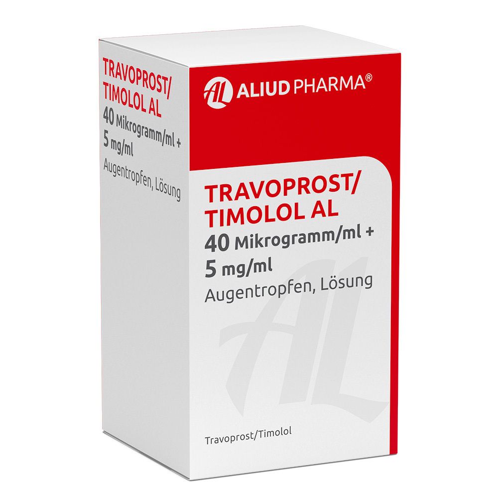 Travoprost/Timolol AL 40 µg/ml + 5 mg/ml