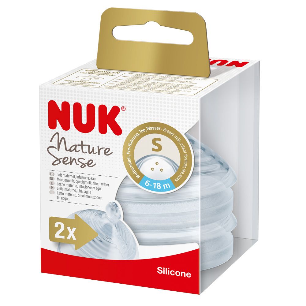 NUK® Nature Sense Trinksauger Größe 6 bis 18 Monaten S