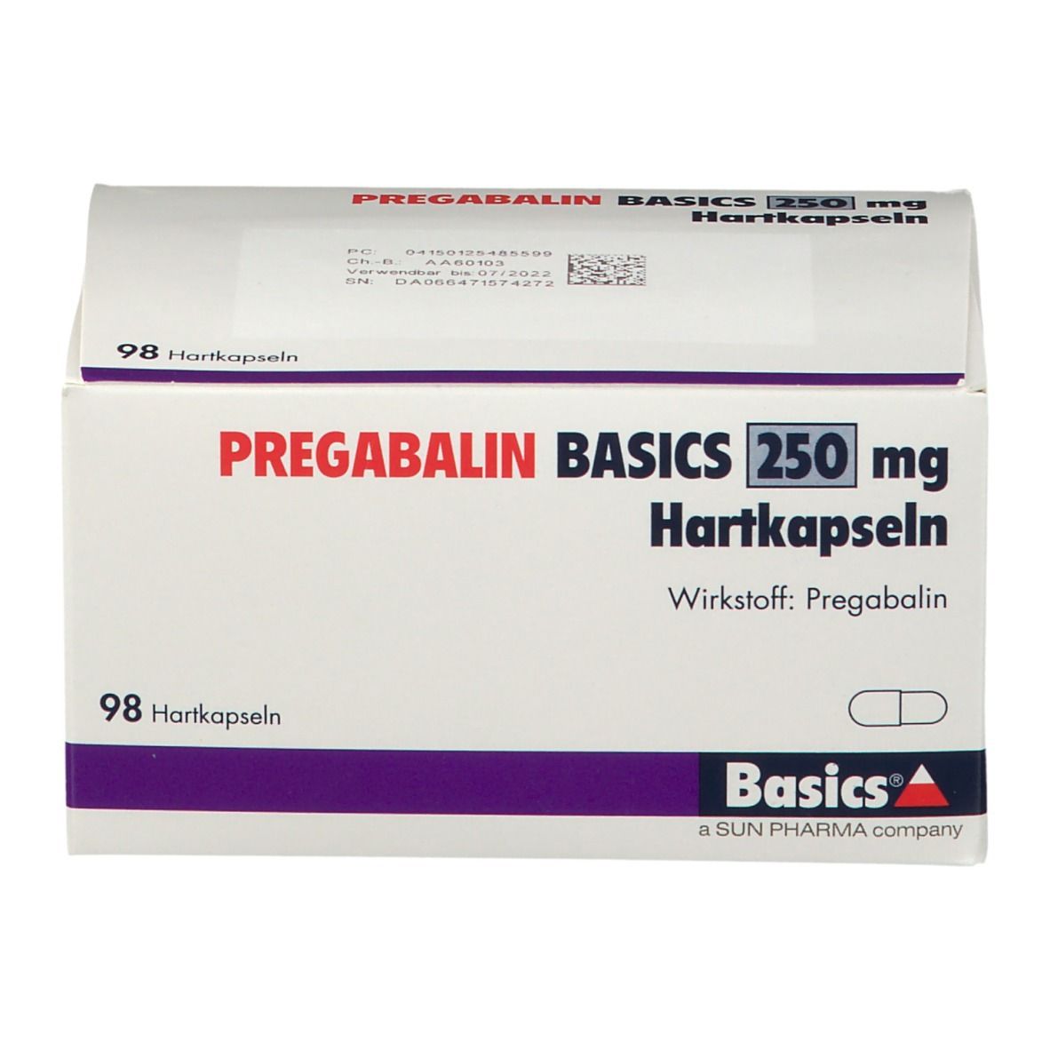 PREGABALIN BASICS 250 mg