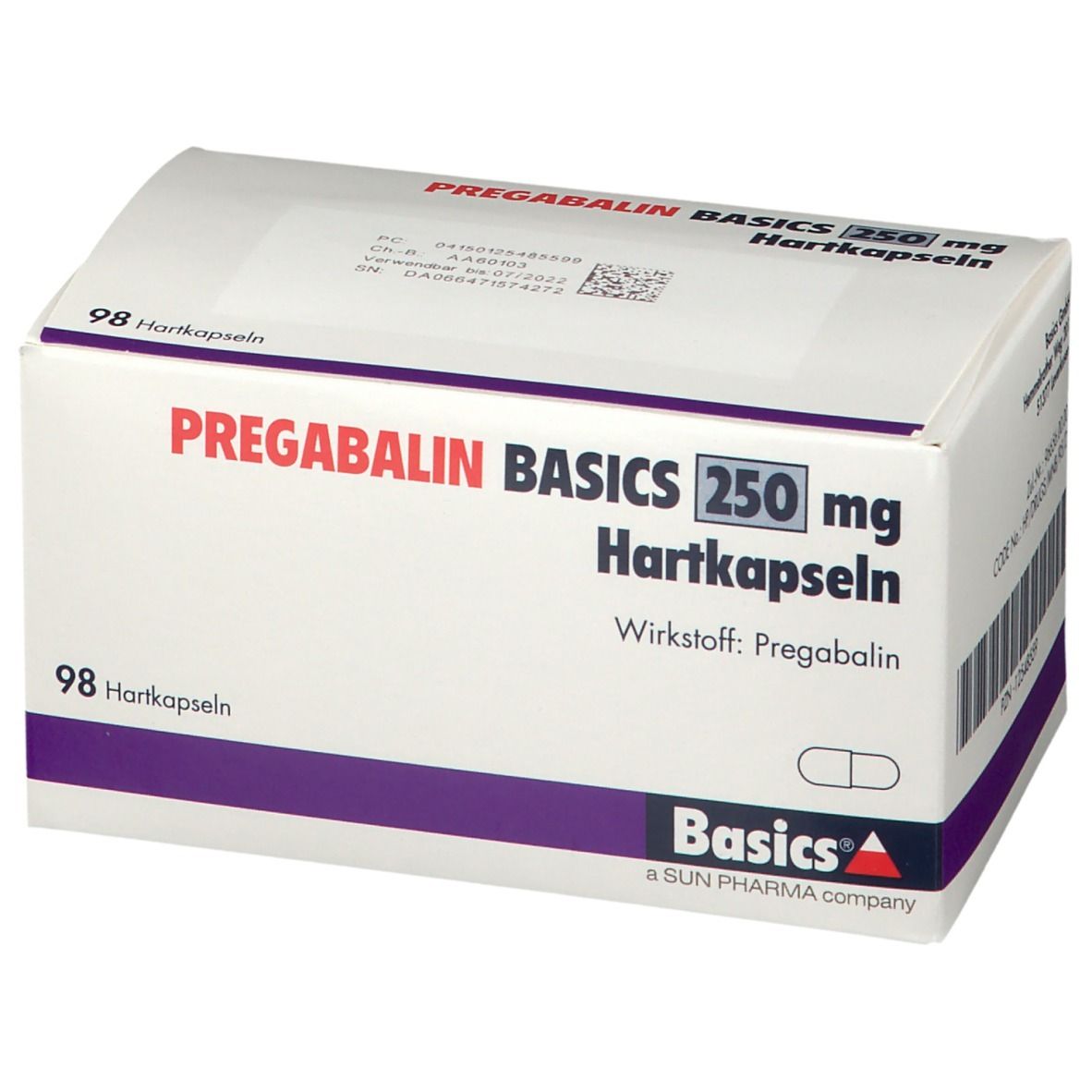 PREGABALIN BASICS 250 mg