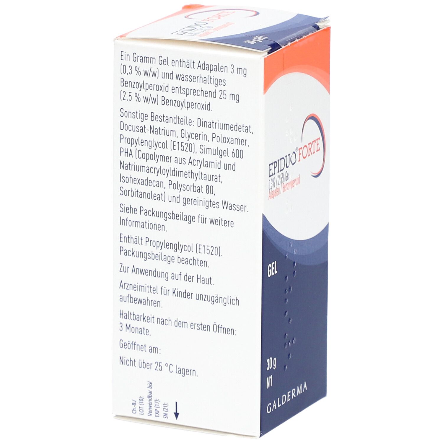 Epiduo Forte Gel 30 g