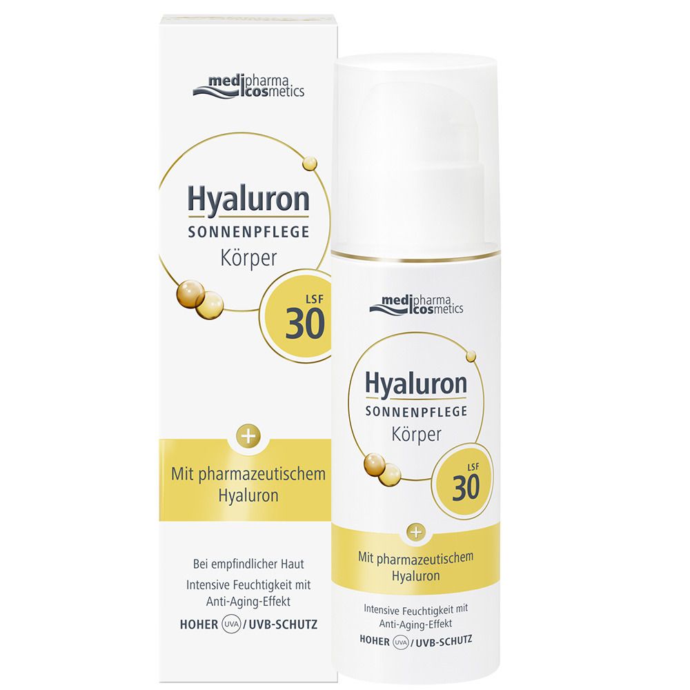 medipharma cosmetics Hyaluron Sonnenpflege Körper LSF 30