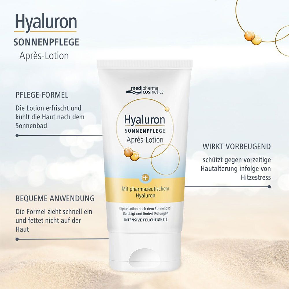 medipharma cosmetics Hyaluron Sonnenpflege Après-Lotion