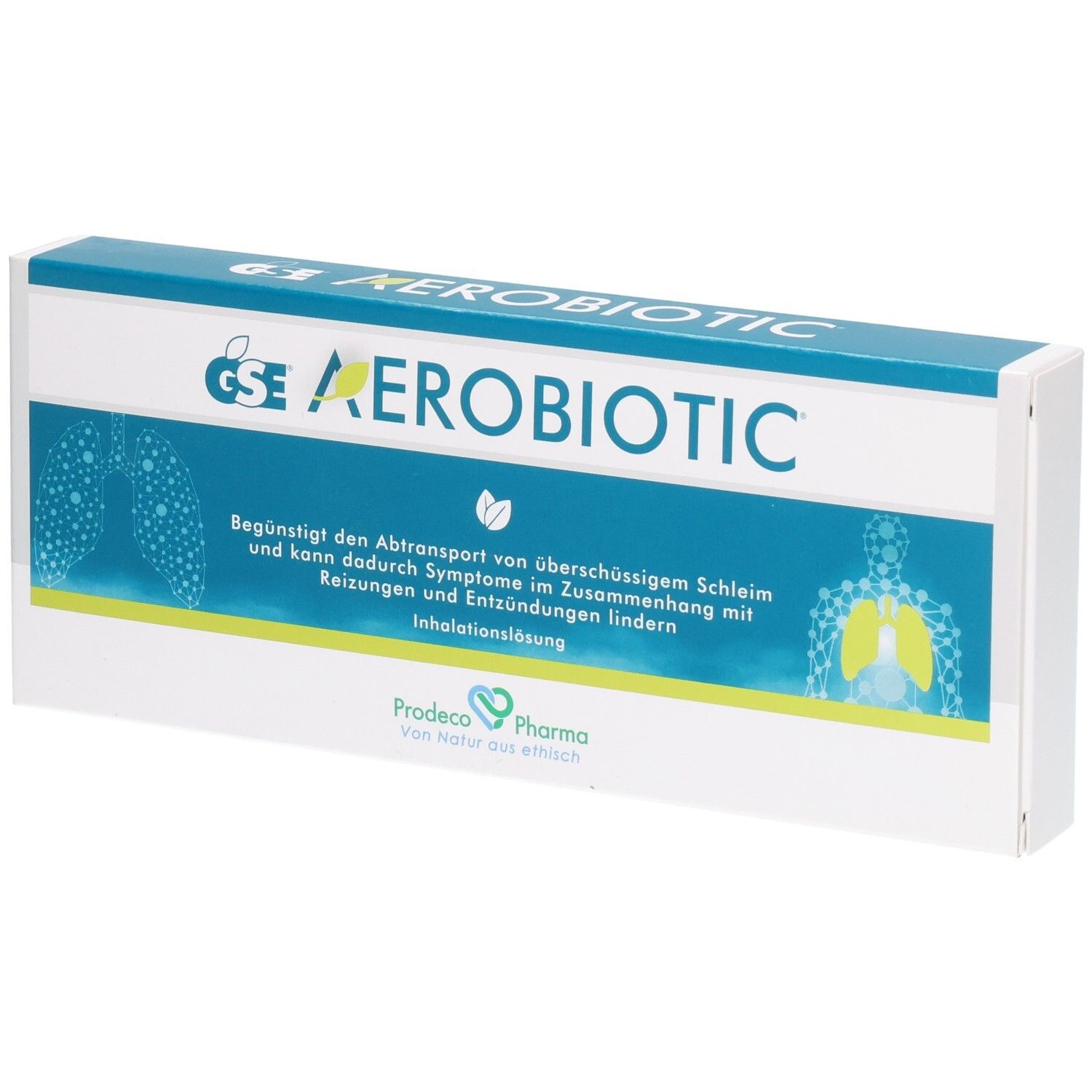 GSE Aerobiotic Einmal-Amp.f.Vernebler Inhal.-Lsg. 10x5 ml Inhalationslösung