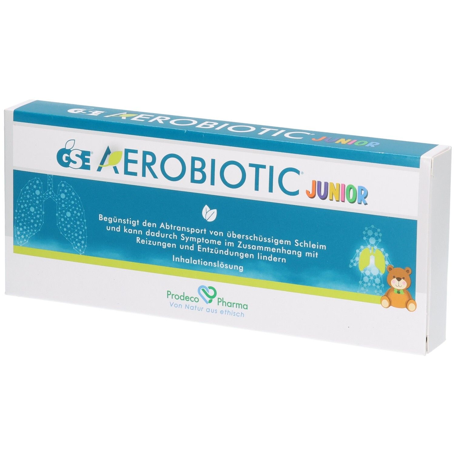 GSE Aerobiotic Junior Einm.Amp.f.Vern.Inhal.-Lsg. 10x5 ml Inhalationslösung