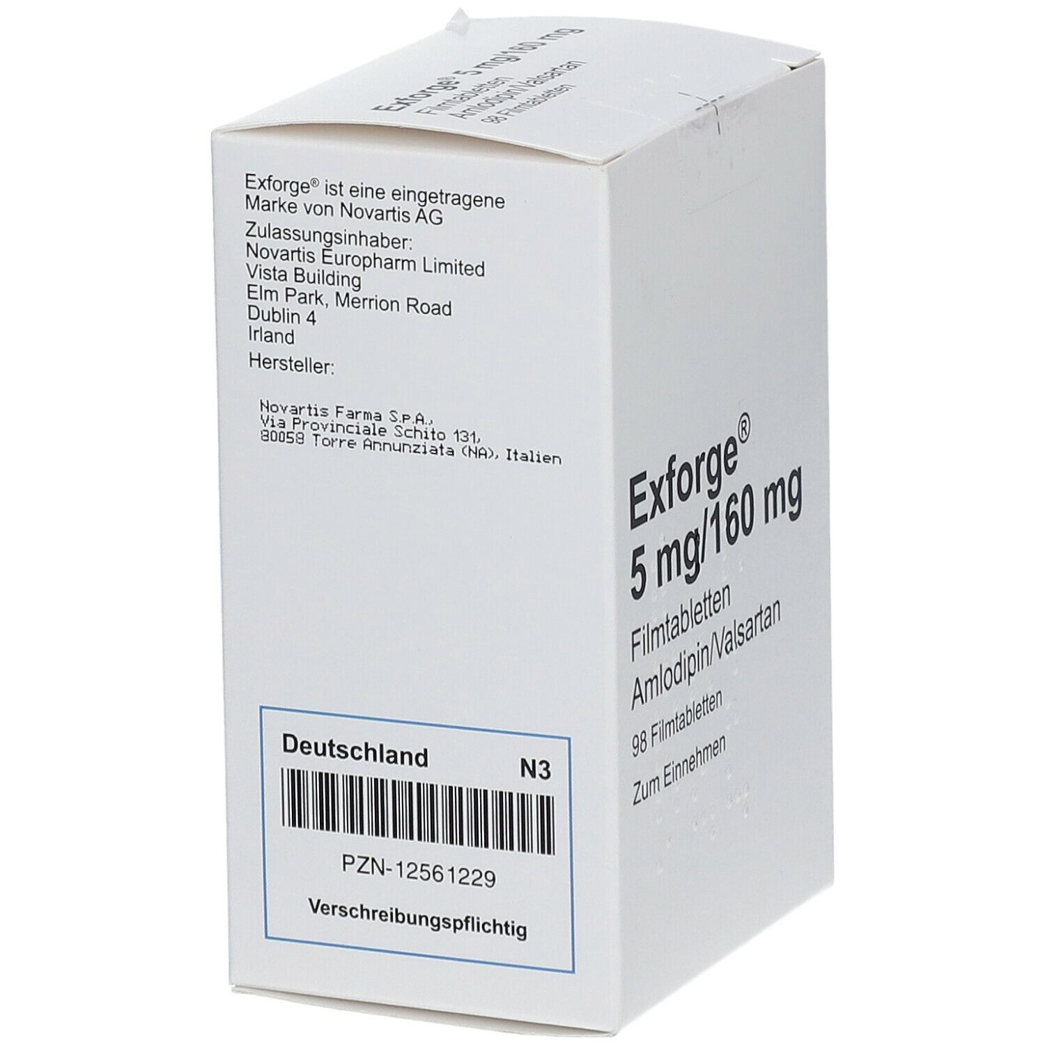 Exforge® 5Mg/160Mg