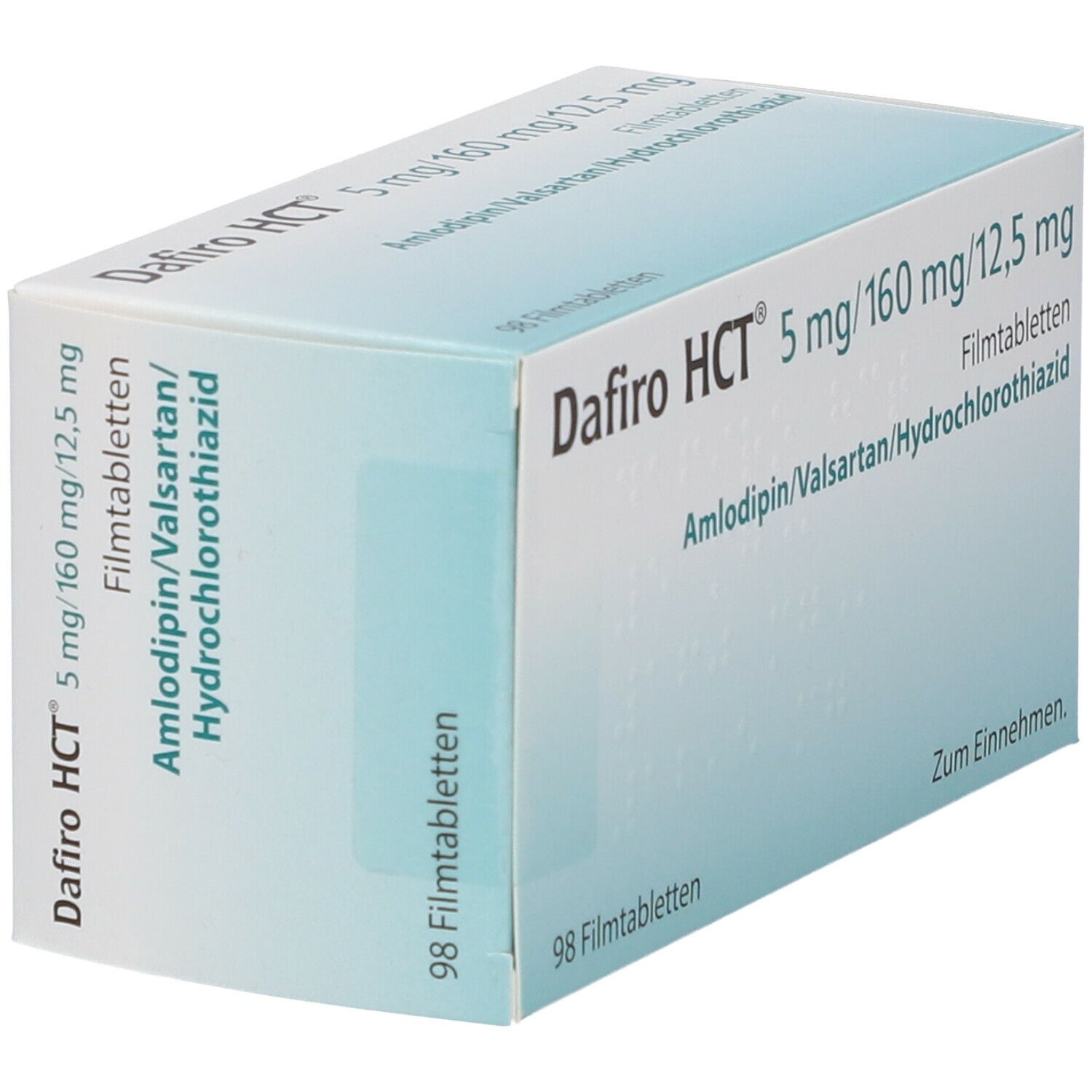 Dafiro HCT 5 mg/160 mg/12,5 mg Filmtabletten 98 St