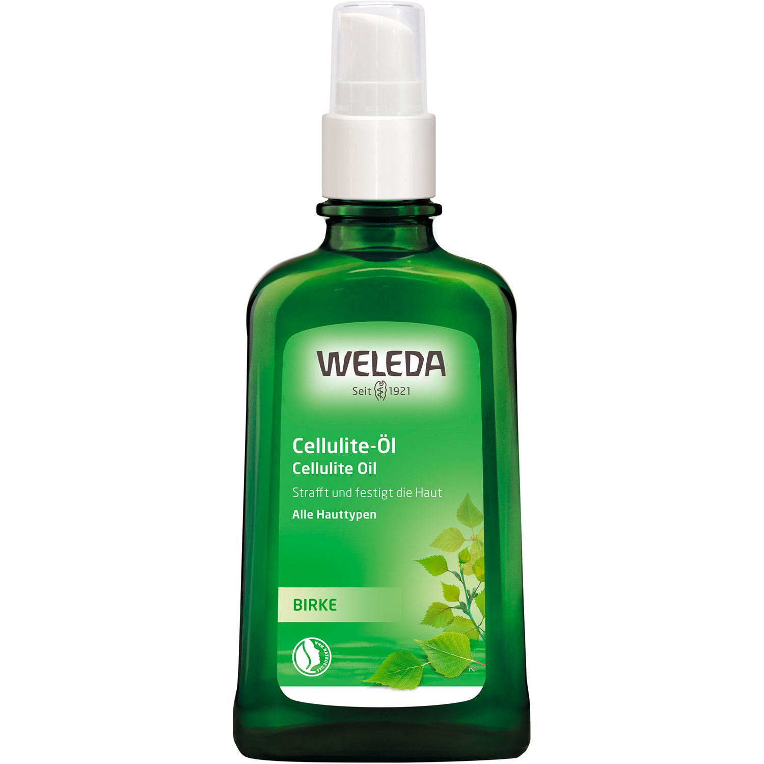 Weleda Cellulite-Öl Birke - glättet, strafft und verbessert das Hautbild bei regelmäßiger Massage