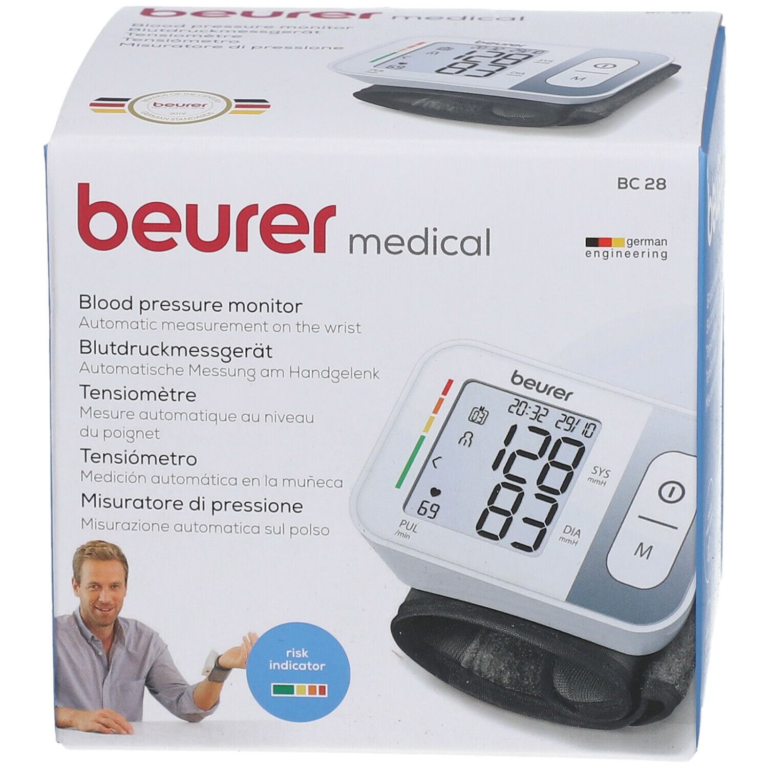 beurer Handgelenk Blutdruckmessgerät BC28