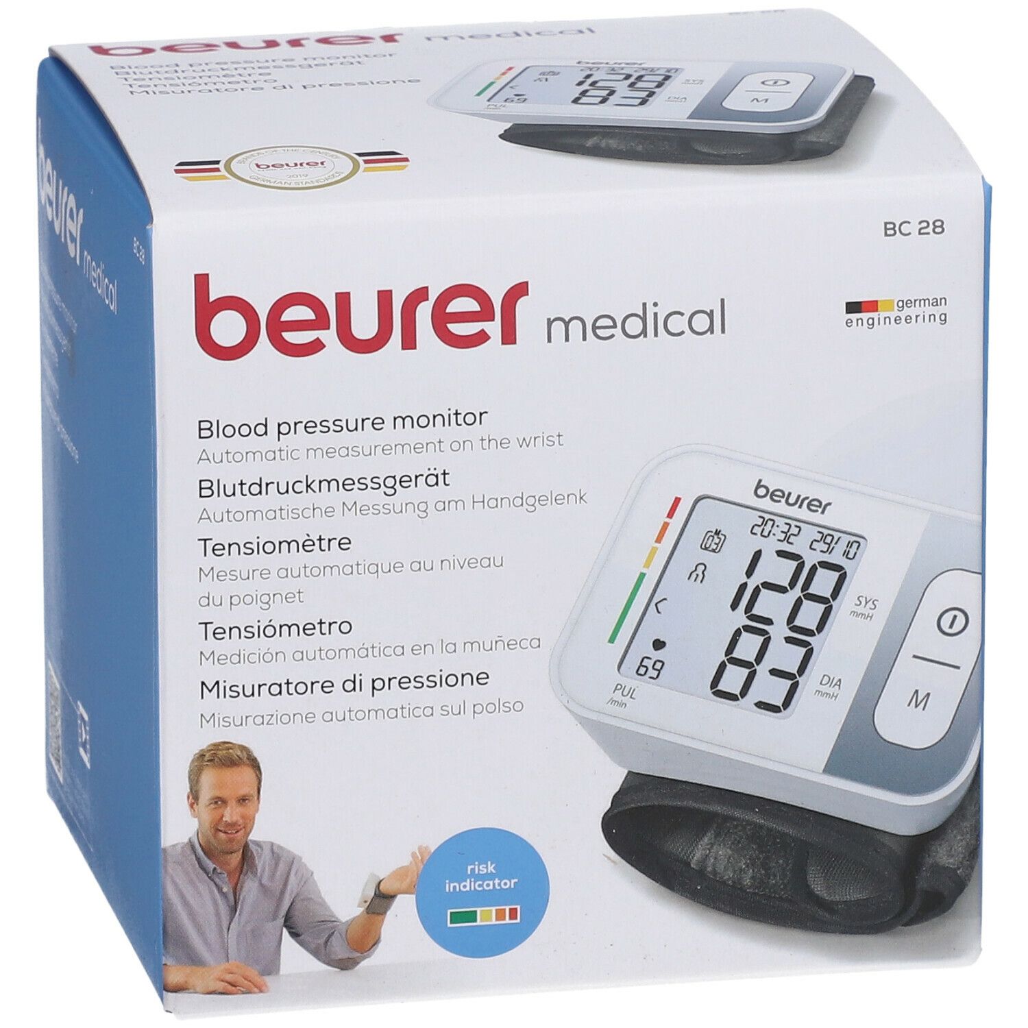 beurer Handgelenk Blutdruckmessgerät BC28