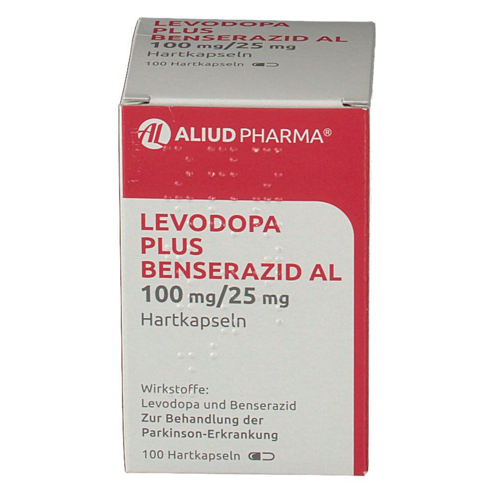 Levodopa Plus Benserazid AL 100 mg/25 mg