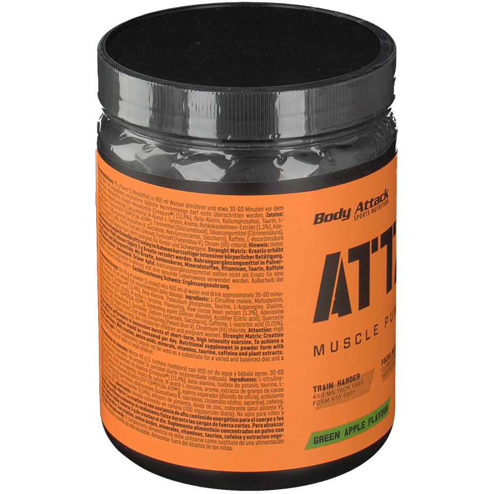 Body Attack ATTACK2 green apple